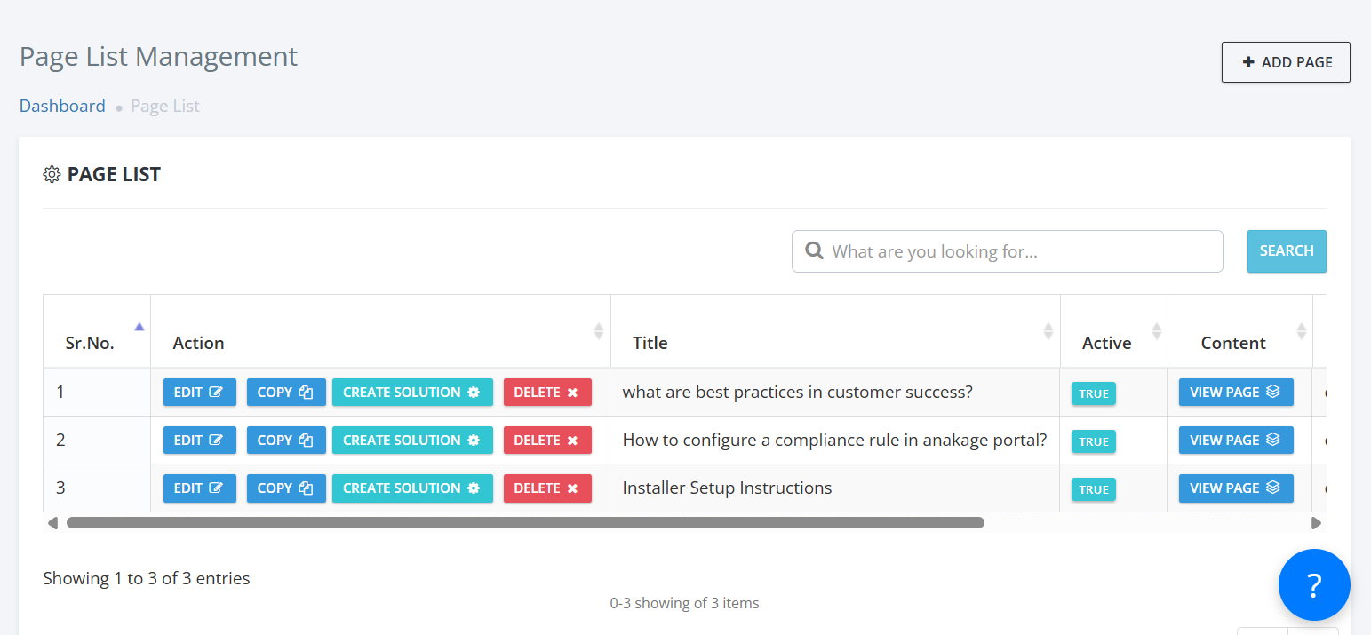 Knowledge Management Dashboard